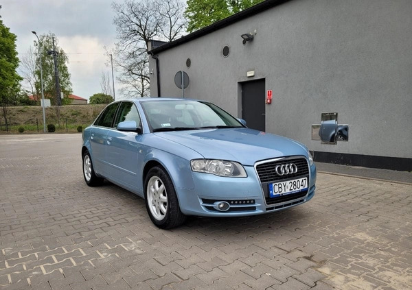 Audi A4 cena 17900 przebieg: 33500, rok produkcji 2007 z Żory małe 211